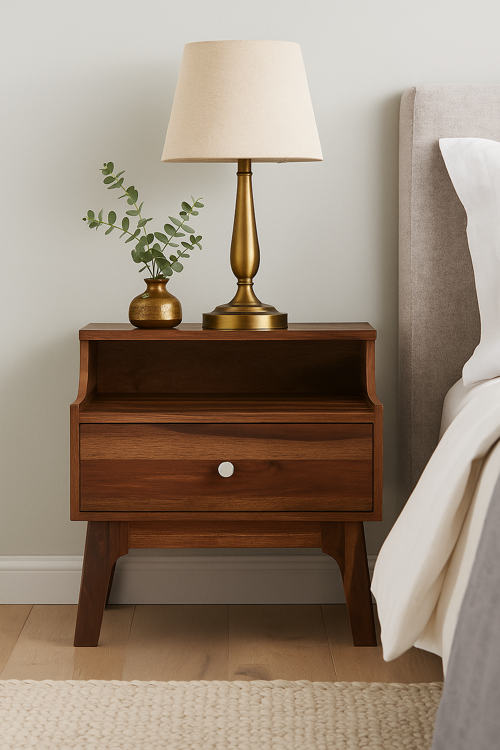 Walnut Haven Nightstand