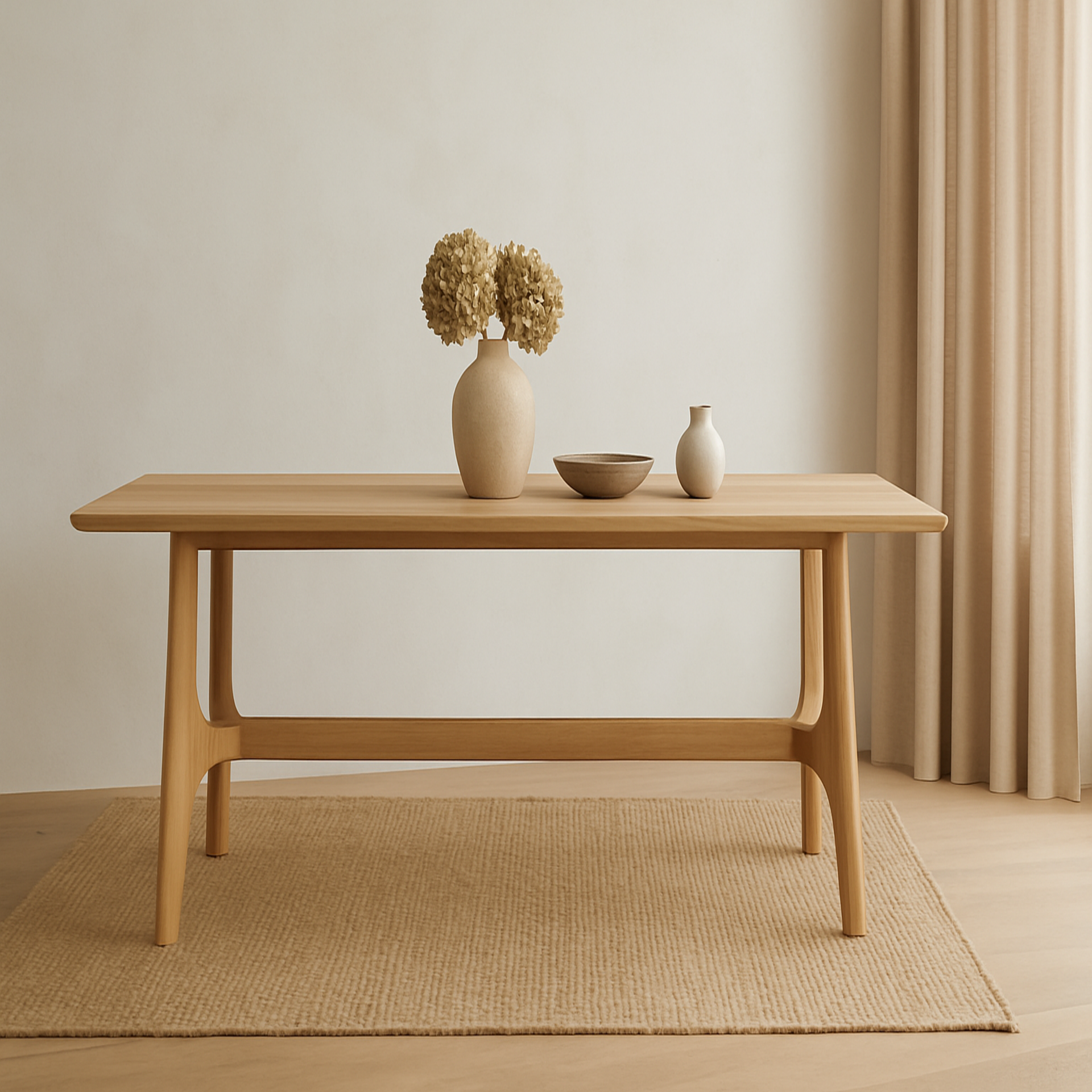 Skandi Curve Dining Table