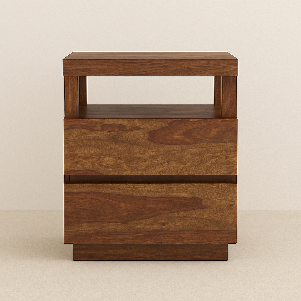 1 Drawer bed side table